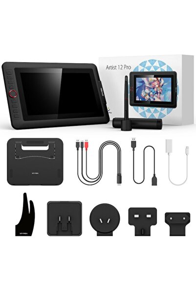 XP-Pen Artist 12 Pro Graphics Tablet, 11.6" FHD, TILT, 8192 pressure levels, includes Artrage 5