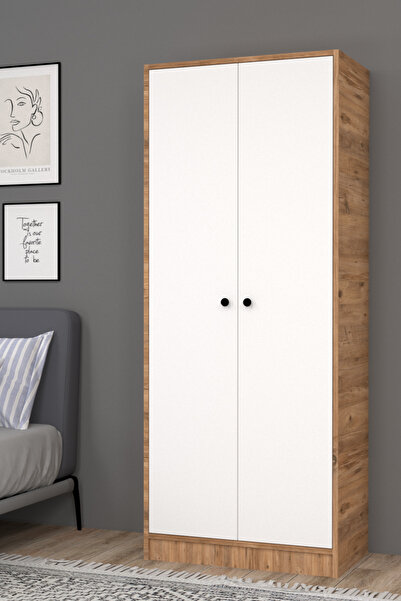 MOBİLİQUE VEGAS NO DÖRT ASKILI VE RAFLI GARDIROP