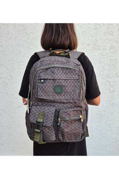 yuzuco Ultra Light Multi-Pocket Waterproof Backpack Unisex (Model: B571-1K)