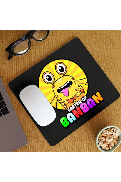 OEM Mousepad Gradina for Banban Yellow Mars