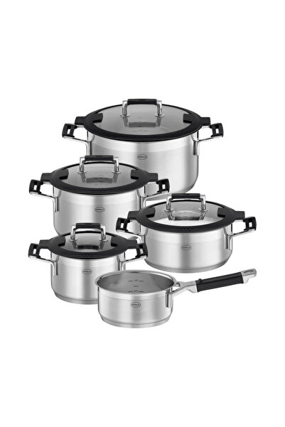 rösle Set de oale de gătit, oțel inoxidabil, 5 piese, Rosle, Silence Pro