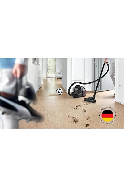 Bosch Series 4 ProPower BGS21POW2 Aspirateur Traineau Sans Sac Black