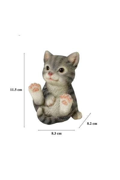 SGTT Garden decoration, Kitty, synthetic resin, 8.3x8.2x11.5 cm