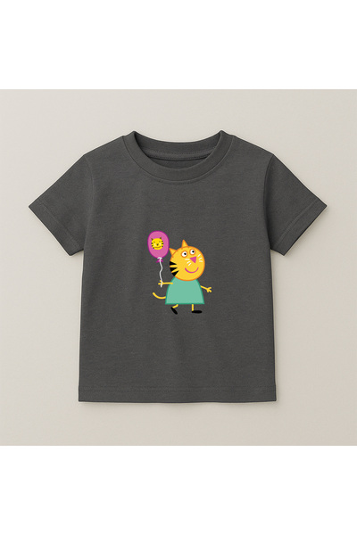 SVART WEAR Tricou pentru copii și adolescenți, cu mânecă scurtă, 100% bumbac,...