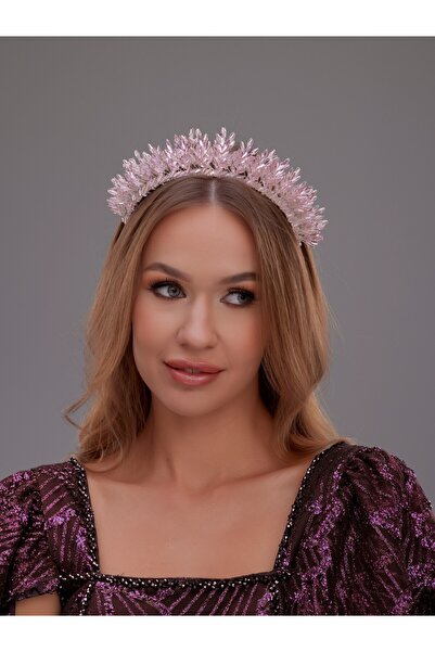 Magic Tiara Kristal Taşlı Gelin Tacı – Zarif ve Işıltılı Tasarım