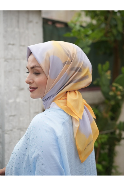 MOONORO ÇİÇEK DESEN SOFT EŞARP