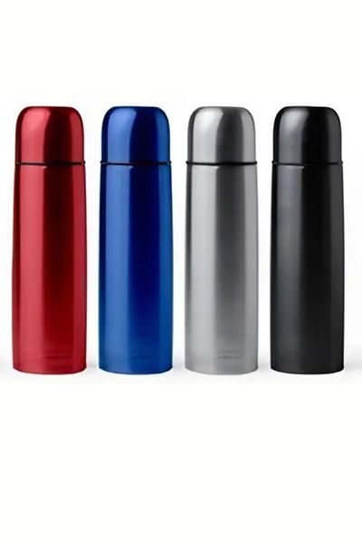 Astra Plus Steel Easy to Use with Lid Cup Red 500 ml - Red - Astpsterr5A50J0-Kir