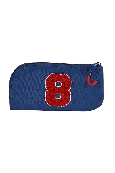 safta School Case University Red Navy Blue (23 x 11 x 1 cm)