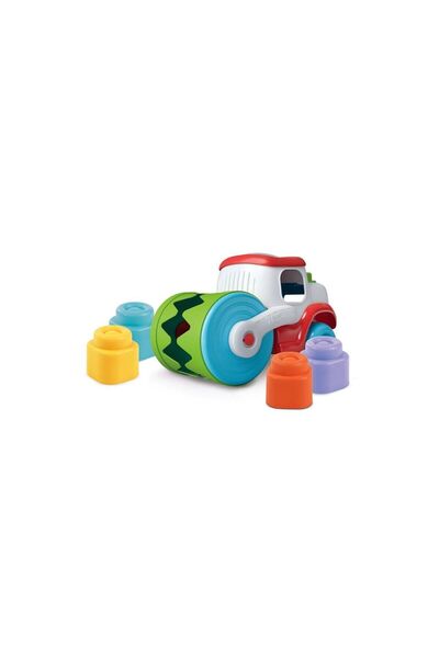 CLEMENTONI Educational Toys 17495 Soft Clemmy - Soft Block Sensory Silimdir Truck 6-36 Months Girl Erk