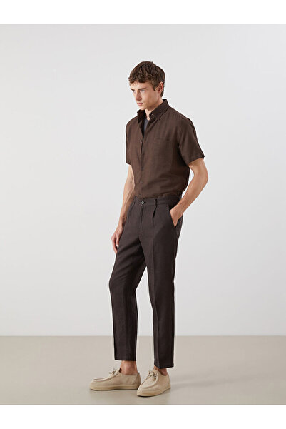LC Waikiki Quality Parts from Çelebi Store Standardfit 100% Linen Men's Trousers