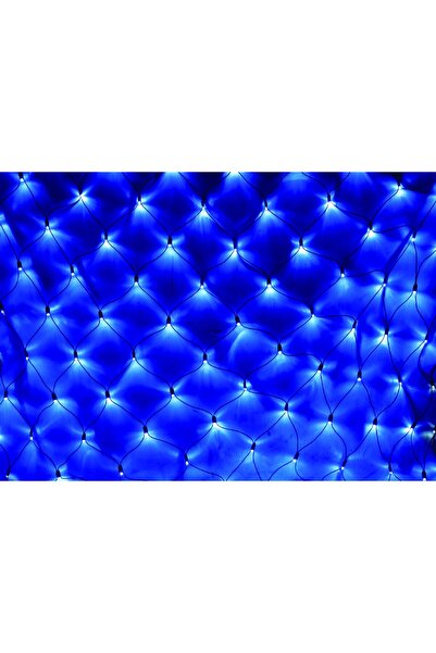 SDX Market Instalație de Crăciun 3 m x 3 m, plasă albastră, 360 LED-uri, 6017B