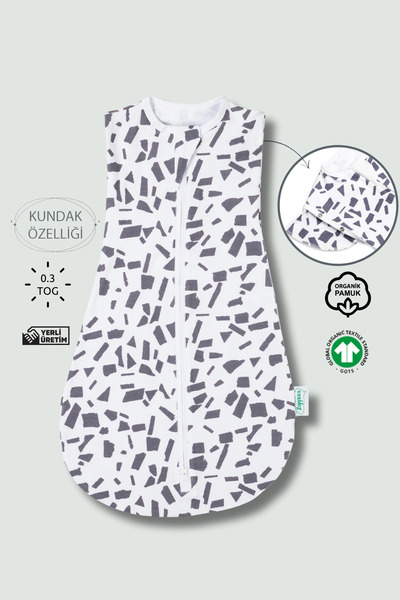 Zuppers Baby Swaddle Sleeping Bag - Geo - 0.3 Tog