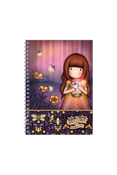 Santoro مجموعة دفاتر وقرطاسية Gorjuss Firefly Dawn مقاس A5 1344GJ02