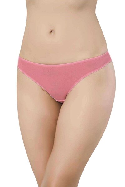 No8 Home 5 Pieces Super Eco Set Lycra Women's Slip Panties Fuchsia