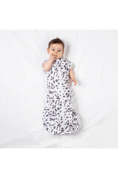 Zuppers Baby Swaddle Sleeping Bag - Geo - 0.3 Tog