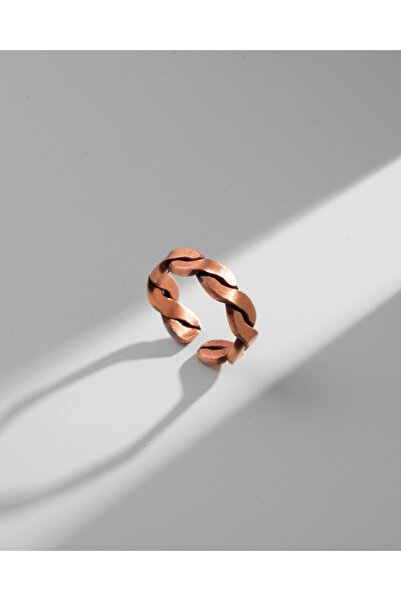 Neefy Pure Copper Plain Braided Copper Ring