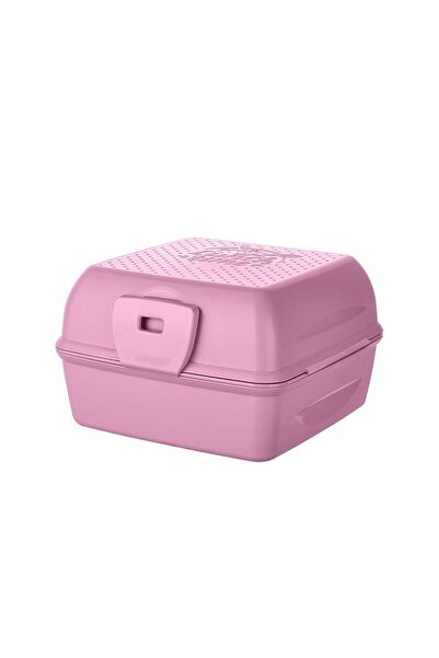 ELDİPA Three Compartment Lunch Box Storage Container with Fork and Spoon Gift Colorful Practical