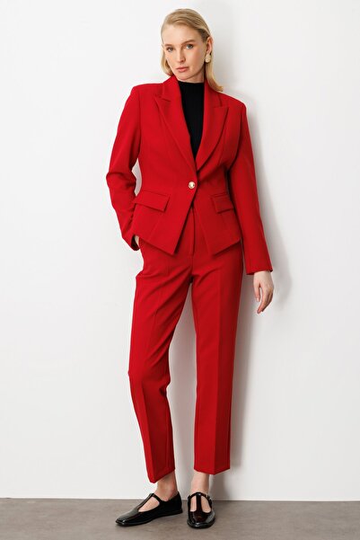 Ekol Pipe Leg Trousers with Side Pockets