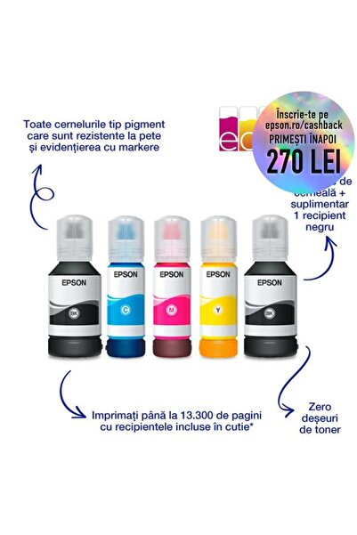 EPSON Multifunctional EcoTank L6490 Inkjet Printer