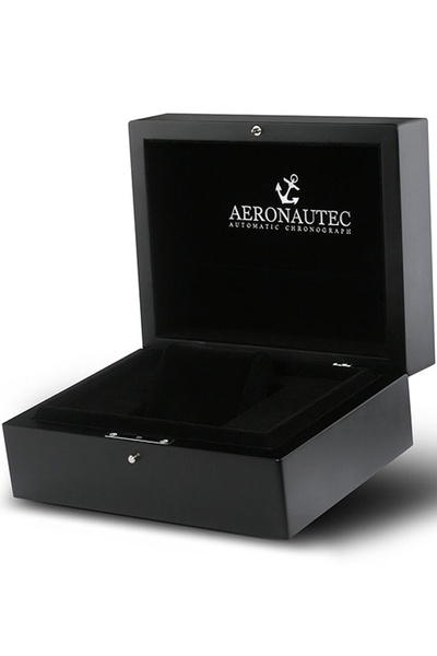 Aeronautec Mens Watch ANT-44086-05, Automatic, 43mm, 20ATM