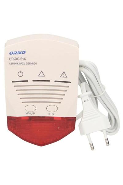Orno Gas Detector OR-DC-614, 230V AC (White)