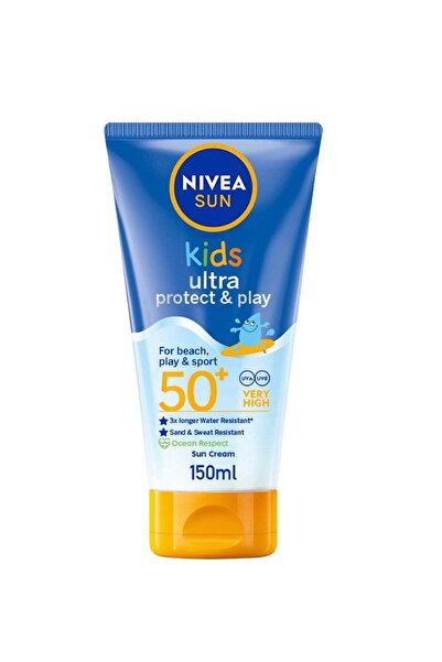 NIVEA لوشن صن كيدز ألترا بروتكت آند بلاي بعامل حماية من الشمس 50+ 150 مل