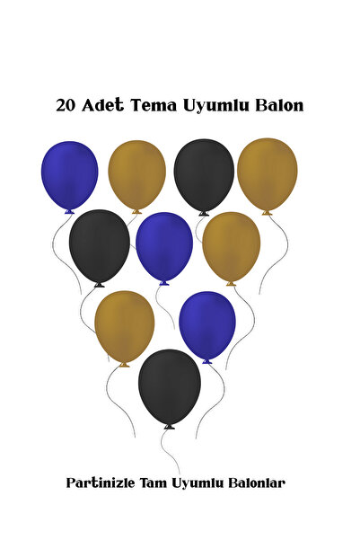 HAPPYLOOPPARTY بالون حفلة عيد ميلاد متوافق مع كل المفهوم