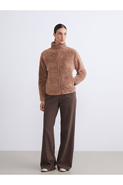 LC Waikiki Brown Baggy Fit Women's Jean Pants