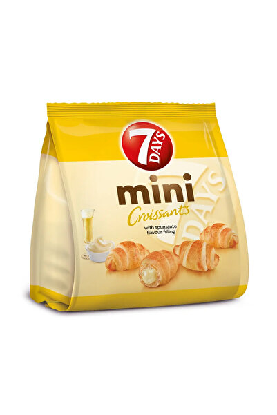 7DAYS Mini croissante cu crema de vin spumant 185g