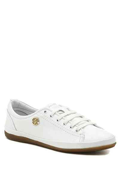 U.S. Polo Assn. U.S. Polo Assn. White Leather Women's Sneaker
