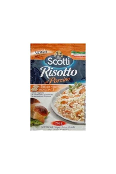 Riso Scott Risotto cu hribi Riso Scotti 210g