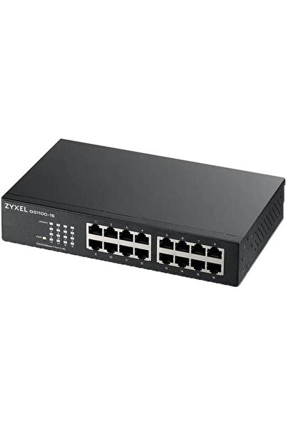 ZyXEL Switch GS1100-16-EU0103F, Gigabit, 16 Ports