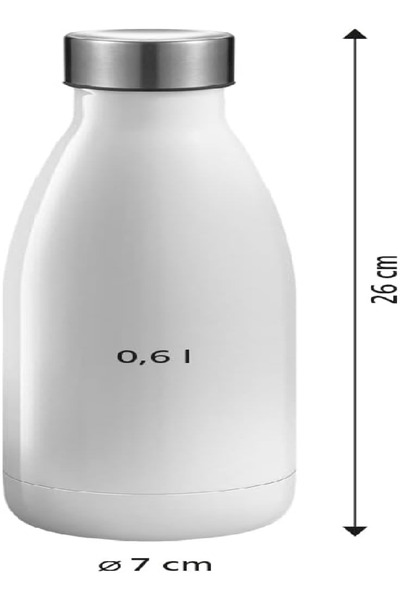 TESCOMA 318575.30 Constant Stainless Steel Bottle 0.6L – Blue