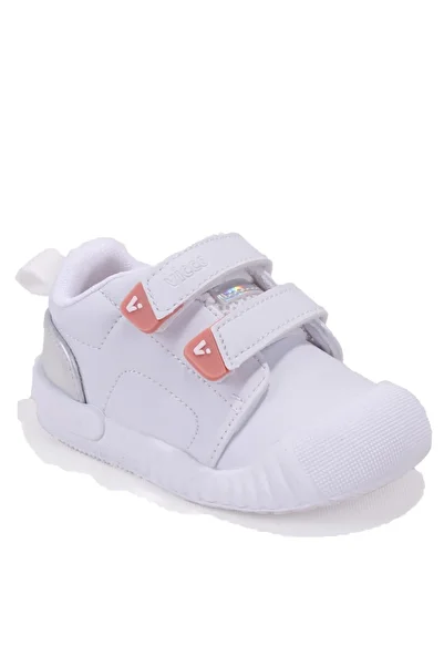 Vicco Forum 950E25K261 White Orthopedic Girl Baby Sports Shoes