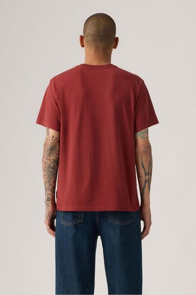Levi's Ss Relaxed Fit Men's Red T-Shirt