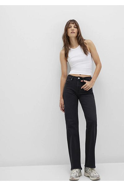 Mavi Women's Black M1010840-90762 Taylor Trousers