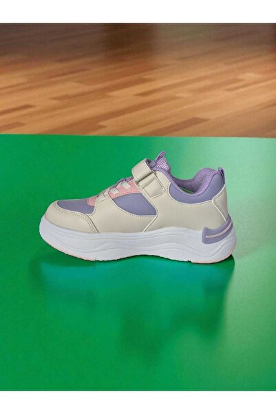 pepino Unisex Rubber Sole Cirtli Laceup Flexible and Lightweight Children's Sneaker