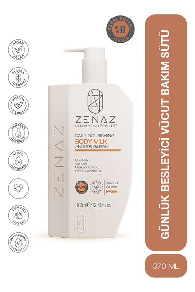 Zenaz Cosmetics Body Milk Günlük Besleyici Vücüt Bakım Sütü