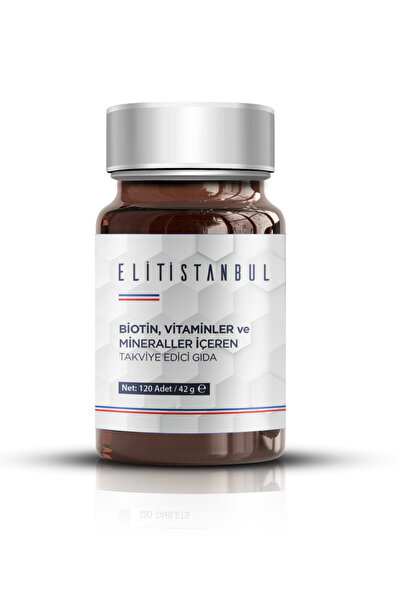 ELİT istanbul أقراص مكملة مضادة لتساقط الشعر تحتوي على البيوتين والفيتامينات ...