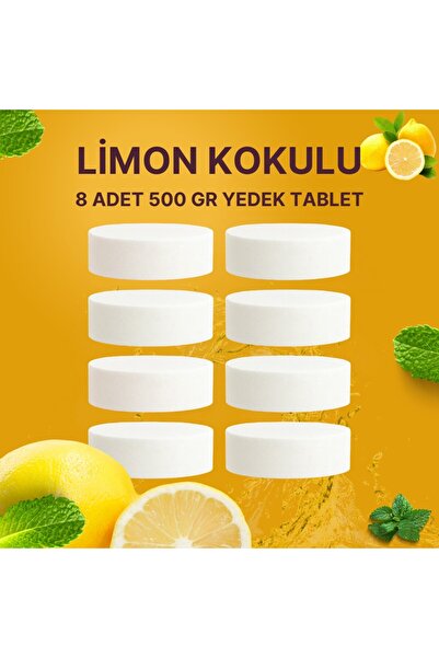 Saban 4 Adet 2x500Gr - LİMON - Nem Alıcı Rutubet Giderici Yedek Tablet