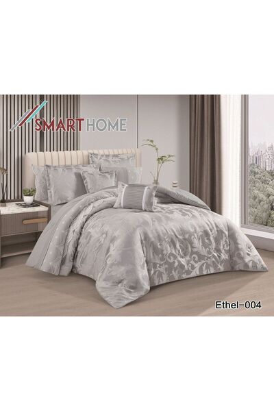 smart home Double bed sheet, fixed filling, 8-piece set