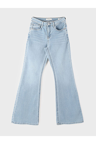 LC Waikiki Lcw Jeansindigo Mars Flare Women's Jeans