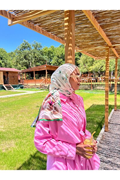 KUQOS Ebru Desenli Şal