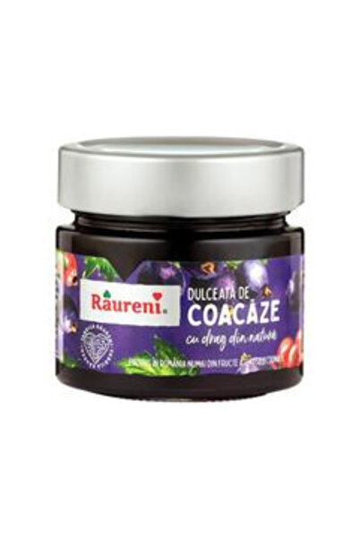 Raureni Dulceata de coacaze 270g