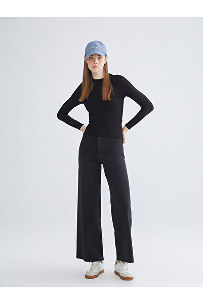 LC Waikiki Rmz Gi̇yi̇m Farkiyla Wide Leg Women's Jean Pants