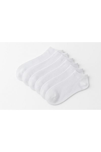 hefox 12 Pairs Men's Seamless Toe Cotton Ankle Length Basic Booties Socks
