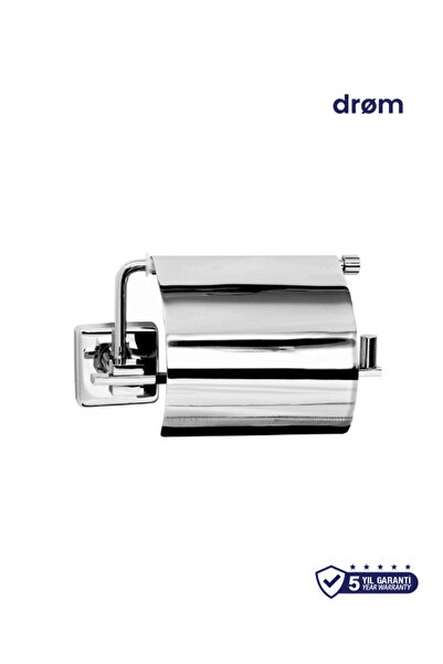 drom حامل ورق فاخر واسع - كروم