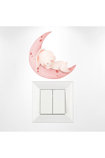 Bimotif Priz sticker 10x15 cm, Tavşan