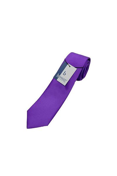 Brianze Purple Diagonal Striped Tie
