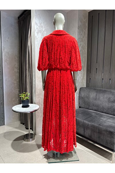 MODA İTALYAN KADIN GÜPÜRLÜ ELBİSE